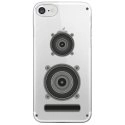 CRYSIPHONE7ENCEINTE - Coque rigide transparente pour Apple iPhone 7 avec impression Motifs enceinte