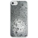 CRYSIPHONE7GOUTTEEAU - Coque rigide transparente pour Apple iPhone 7 avec impression Motifs gouttes d'eau