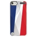 CRYSTOUCH5DRAPFRANCE - Coque rigide transparente pour Apple iPod Touch 5 avec impression Motifs drapeau de la France