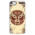 CRYSTOUCH5MASQUEAFRICAIN - Coque rigide transparente pour Apple iPod Touch 5 avec impression Motifs masque africain