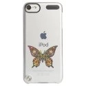 CRYSTOUCH5PAPILLONSEUL - Coque rigide transparente pour Apple iPod Touch 5 avec impression Motifs papillon psychédélique