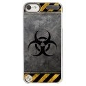 CRYSTOUCH6RADIOACTIF - Coque rigide transparente pour Apple iPod Touch 6G avec impression Motifs radioactif