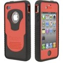 CY-IPH4-RD - Coque Trident CYCLOPS Series rouge pour iPhone 4