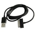 USBAPPLE_NOIR - Cable Data et Charge USB NOIR pour Apple iPad iPhone 