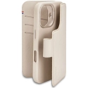 DECODED-2EN1IP16BEIGE - Etui Decoded Premium détachable 2en1 Phone 16 cuir beige (Coque + Rabat portefeuille)