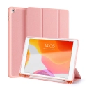 DUX-DOMOIPADPRO105ROSE - Etui iPad Pro 10.5 rose avec coque intérieure souple et emplacement stylet