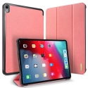 DUX-DOMOIPADPRO11ROSE - Etui iPad Pro 11 pouces rose avec rabat articulé