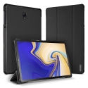 DUX-DOMOTABS4NOIR - Etui Galaxy Tab-S4 10.5 noir avec coque rigide et rabat articulé