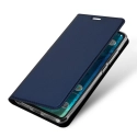 DUX-REDMI6PROBLEU - Etui Xiaomi Redmi-Note 6 PRO bleu fin avec rabat latéral aimant invisible et coque souple