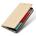 DUX-REDMIS2GOLD - Etui Xiaomi Redmi-S2 gold fin avec rabat latéral aimant invisible et coque souple