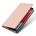 DUX-REDMIS2ROSE - Etui Xiaomi Redmi-S2 rose fin avec rabat latéral aimant invisible et coque souple