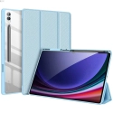 DUX-TOBYTABS9ULTRABLEU - Etui Galaxy Tab S9 Ultra Dux-Ducis série TOBY bleu avec coque souple et rabat articulé