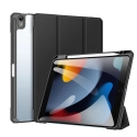 DUXTOBY-IPAD10922NOIR - Etui iPad 10,9 pouces (2022) noir Dux-Ducis TOBY avec coque souple et rabat articulé logement stylet
