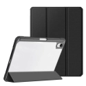DUXTOBY-IPADMINI6 - Etui iPad Mini 6 noir Dux-Ducis série TOBY avec coque souple et rabat articulé logement stylet