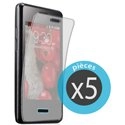 ECRANPACK5L32 - Pack 5 films protecteur écran LG Optimus L3-2