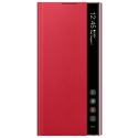 EF-ZN970CRE - Etui Samsung Clear-View Galaxy Note-10 rabat rouge avec fenêtre translucide EF-ZN970CREGWW