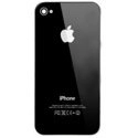 FACEAR-IP4S-NO - Coque Facade arrière noire iPhone 4S
