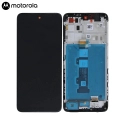FACE-MOTOG22 - Ecran complet origine Motorola pour Moto G22 Vitre tactile et dalle LCD sur chassis