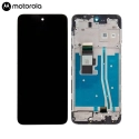 FACE-MOTOG54 - Ecran complet origine Motorola pour Moto G54(5G) Vitre tactile et dalle LCD sur chassis