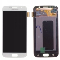 FACEAV-S6BLANC - Ecran complet origine Samsung Galaxy S6 coloris blanc Astral