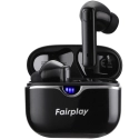 FAIRPLAY-INDIANA - écouteurs sans fils avec boitier de transport et charge noir INIDIANA de FairPlay