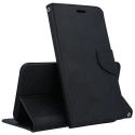 FANCY-A14NOIR - Etui type portefeuille pour Galaxy-A14(4G/5G) coloris noir Fancy-Diary