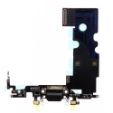 FLEXDOCKIPSE2NOIR - Nappe iPhone SE(2020) Connecteur de charge Lightning et microphone