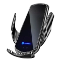 FORCELL-HS1NOIR - Support ventouse avec charge sans fil et fixation smartphone motorisée coloris noir HS1 de Forcell
