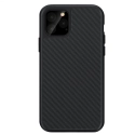 FP-COVCARBOIP12 - Coque antichoc FairPlay iPhone 12 et 12 Pro avec revêtement aspect carbone