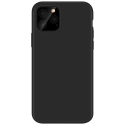 FP-PAVONEIP14 - Coque souple iPhone 14 en silicone noir mat 