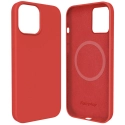 FPSIRIUS-IP12PMAXROUGE - Coque iPhone 12 Pro-Max souple flexible coloris rouge mat fonction MAGSAFE