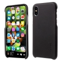 GCASE-NOBLEIPXNOIR - Coque iPhone X G-case Noble aspect cuir noir