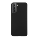 GEL-S21PLUSNOIR - Coque souple Galaxy-S21+ en gel flexible et enveloppant noir mat