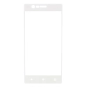 GLASS3D-NOKIA3BLANC - protection écran intégrale verre trempé Nokia 3 avec contour blanc
