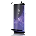 GLASS3D-S9PLUSNOIR - Protection écran Galaxy S9+ en verre trempé incurvé contour noir