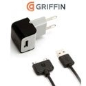 GRIFFIN_GC23083 - Micro Chargeur Secteur Griffin GC23083 prise USB et son câble USB 