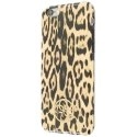 GUESSCOVLEOPARDIP6NO - Coque Luxe Guess TPU collection Animalier Print motif Leopard iPhone 6s 4.7