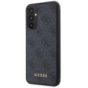 GUHCSA34G4GFGR - Coque souple Guess pour Samsung Galaxy A34 imprimé logo 4G fond gris foncé