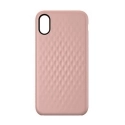 INCASE-INPH190378-RG - Coque Incase iPhone X série Facet coloris rose avec relief