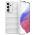 IX008-A54BLANC - Coque Galaxy A54(5G) antichoc relief texturé coloris blanc
