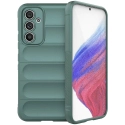 IX008-A54VERT - Coque Galaxy A54(5G) antichoc relief texturé coloris vert