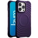 JAYM-CIRCLEIP16PLUSVIO - Coque souple silicone iPhone 16 Plus coloris violet coins renforcés fonction MagSafe