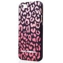 KLHCP5CAPI - Coque souple iPhone 5s et SE Karl Lagerfeld motif panthère rose