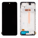 LCDCHASSIS-NOTE114G - Ecran complet Xiaomi Redmi Note 11(4G) Vitre tactile + OLED sur châssis coloris noir