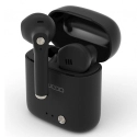 LEDWOOD-LEDTWST14BK - écouteurs sans fils Ledwood avec boitier de chargement coloris noirBluetooth 5.0 + cordon attache écouteur