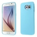 MINIGELGAS6BLEUCLAIR - Coque Souple en gel bleu clair indéchirable pour Samsung Galaxy S6 SM-G920