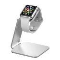 MITAGG-NUSTANDSILVER - Support MiTagg NuStand Aluminium pour poser et charger Apple SmartWatch