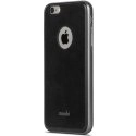 MOSHI-IGLAZEANAPAIP655NOIR - Coque Moshi iGlaze Napa iPhone 6s Plus cuir véritable Onyx Black