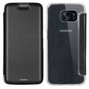 MOXCAMBERS7EDGENOIR - Etui ultra fin Folio Camber Samsung Galaxy S7 Edge SM-G935 noir