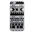 MOXCRYIP6AZTEQUENOIR - Coque rigide transparente pour Apple iPhone 6s motif aztèque noir